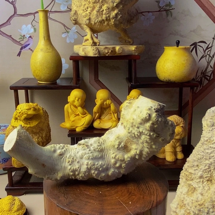 杨***子黄杨木等多种材料