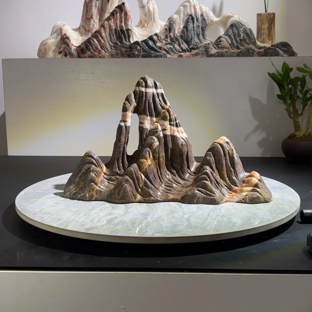 七***歌灵璧山峰石靠山石