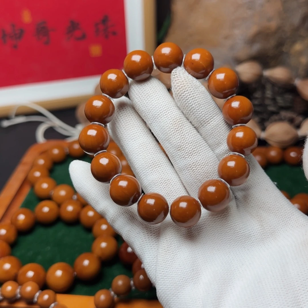 橄榄核手串/手链1.3尺寸小孔道老树铁核