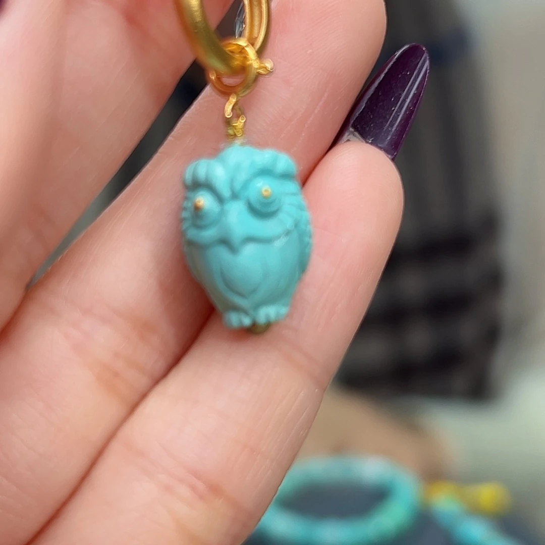 绿松石珠宝奇石未镶嵌