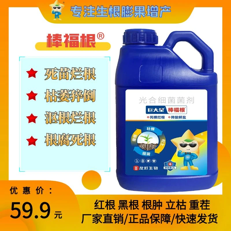 棒福根抗根腐死苗烂根枯萎植物营养红根抗重茬防土传病根腐抑制剂