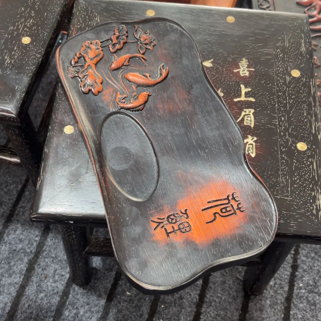 木非洲紫檀木雕牌匾挂匾