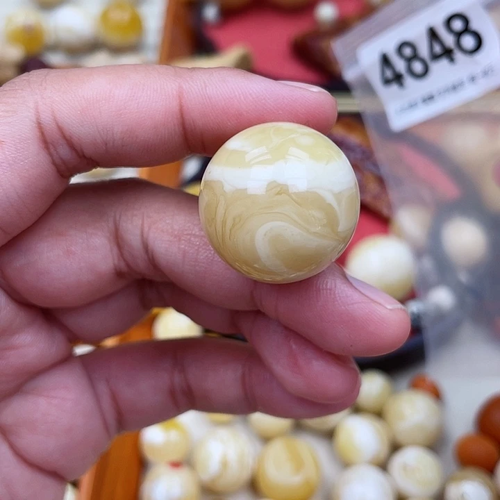 蜜蜡未镶嵌珠宝奇石粉25
