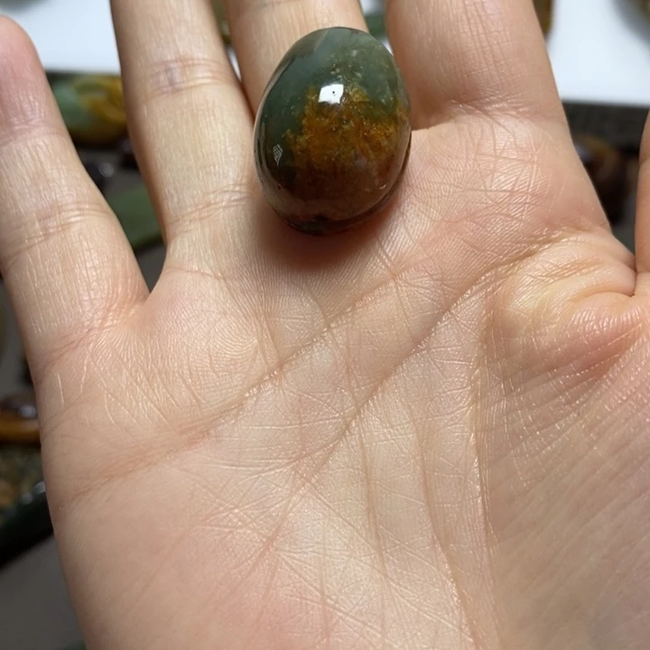 岫岩河磨玉（透闪石质玉）手链未镶嵌林*