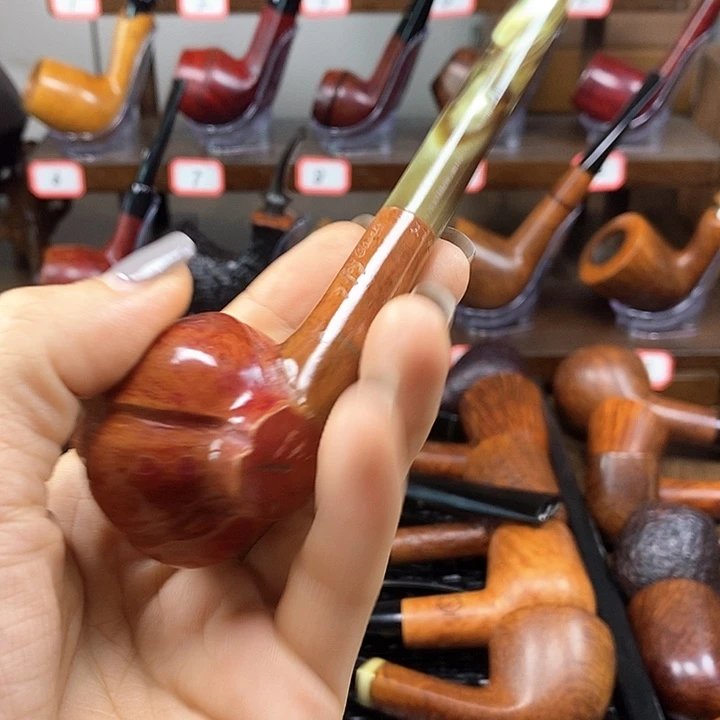 缘***分戳记没差到老石楠木烟斗
