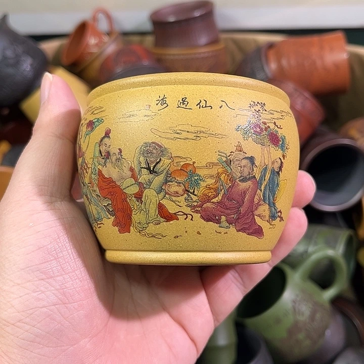 茶杯紫砂全手工紫砂 主人杯