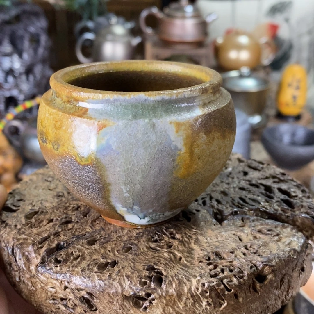 建水紫陶柴烧茶器，0067