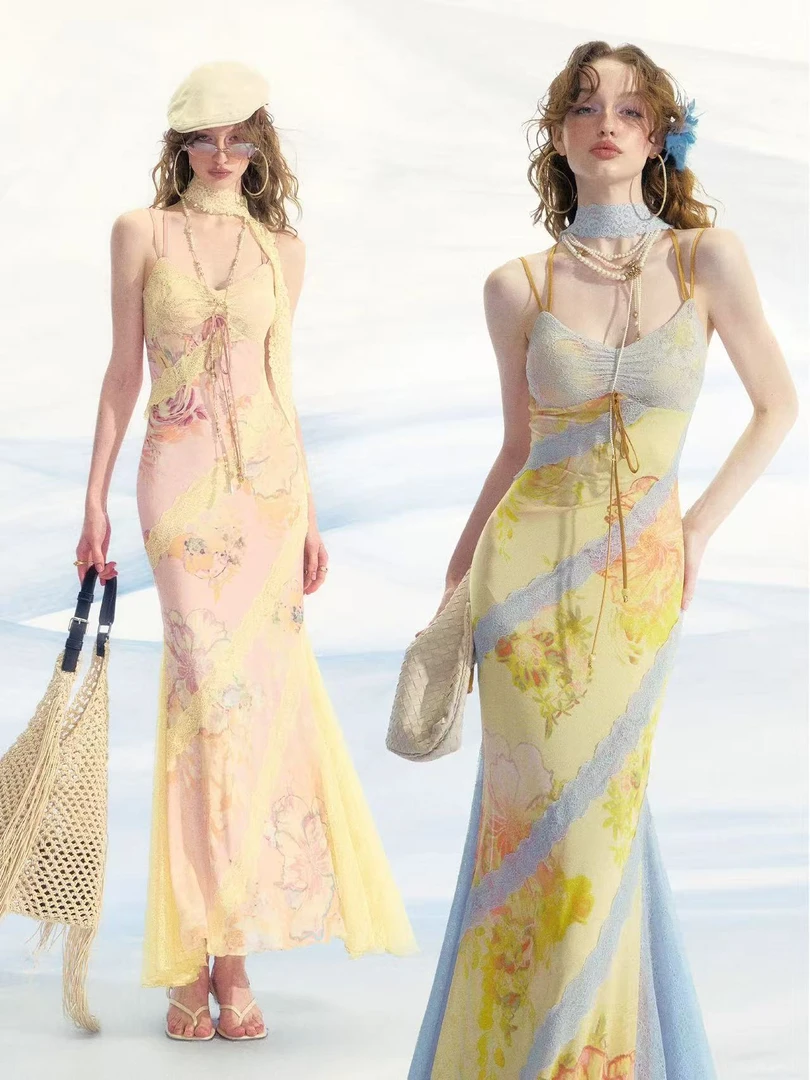 徐星星shine  私藏春夏绝美连衣裙蕾丝公主79-129【孤品样板no退】