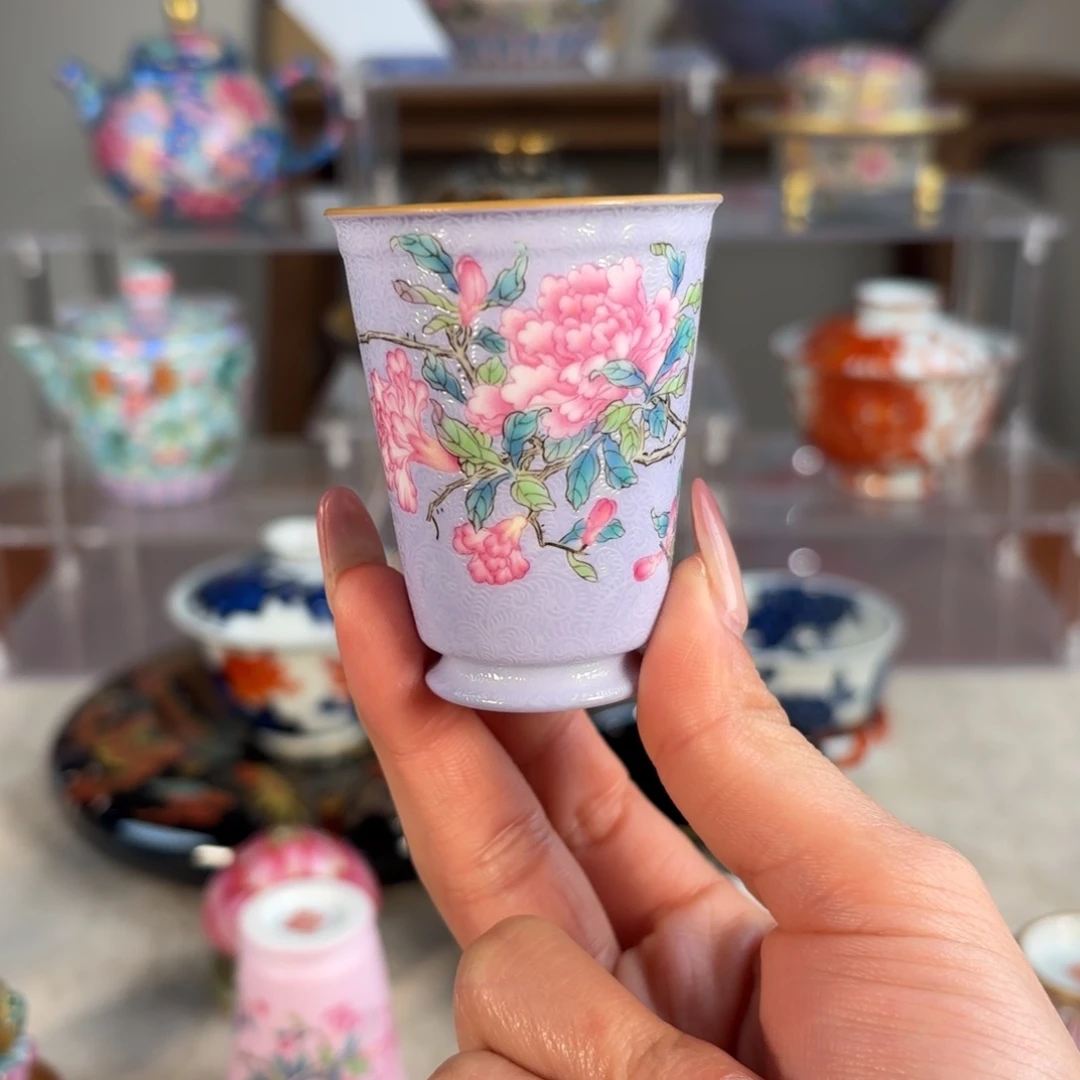 纯手工手绘 高端茶器