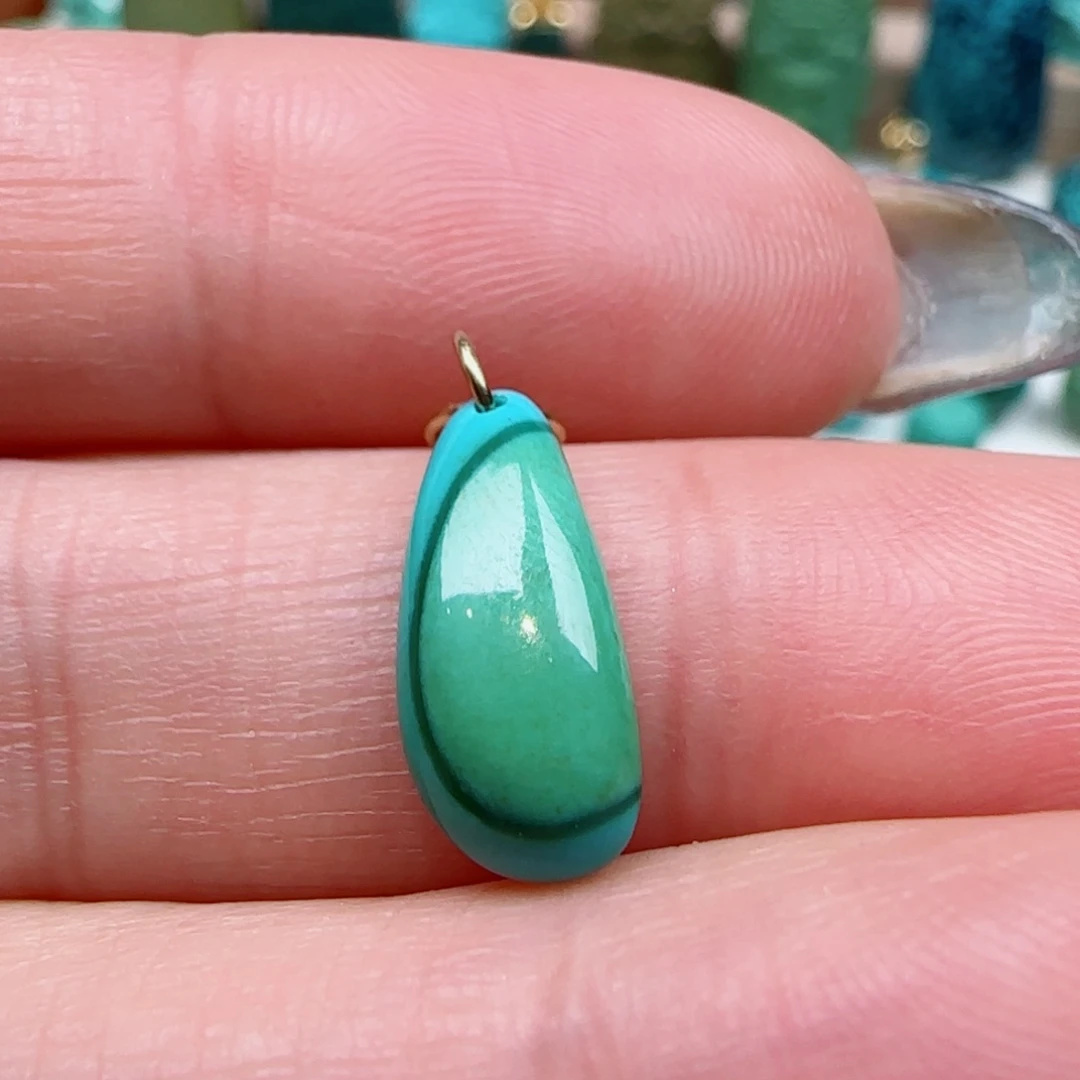 绿松石未镶嵌配饰