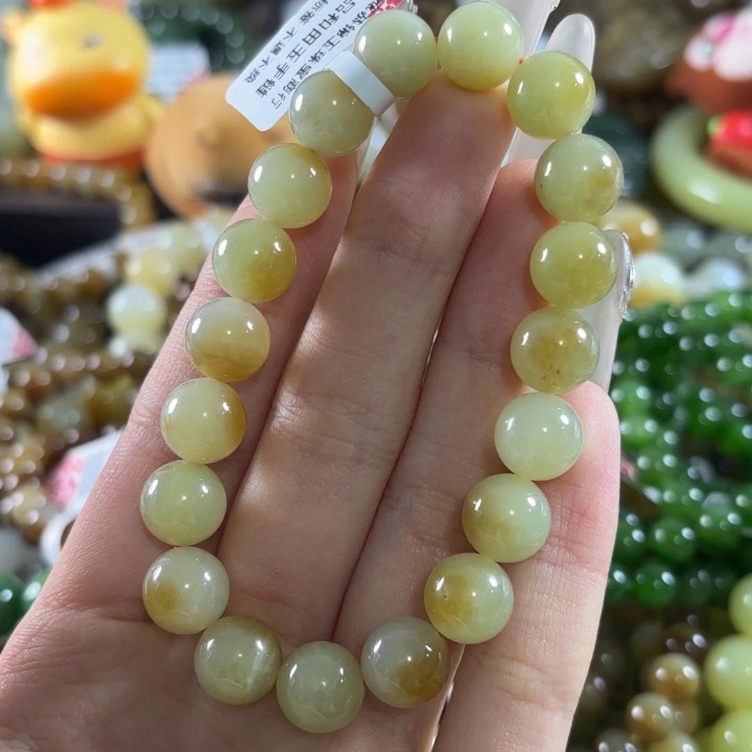 和田玉未镶嵌手链522