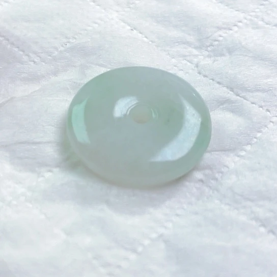 翡翠颈饰未镶嵌有***享吊坠