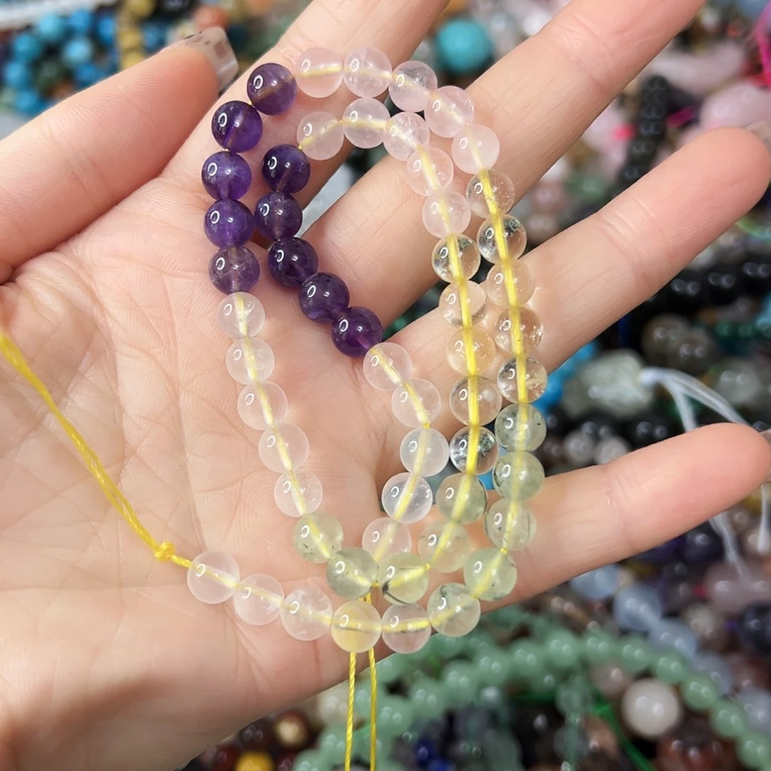 玛瑙/玉髓合金颈饰 卡6➕多宝水晶一条