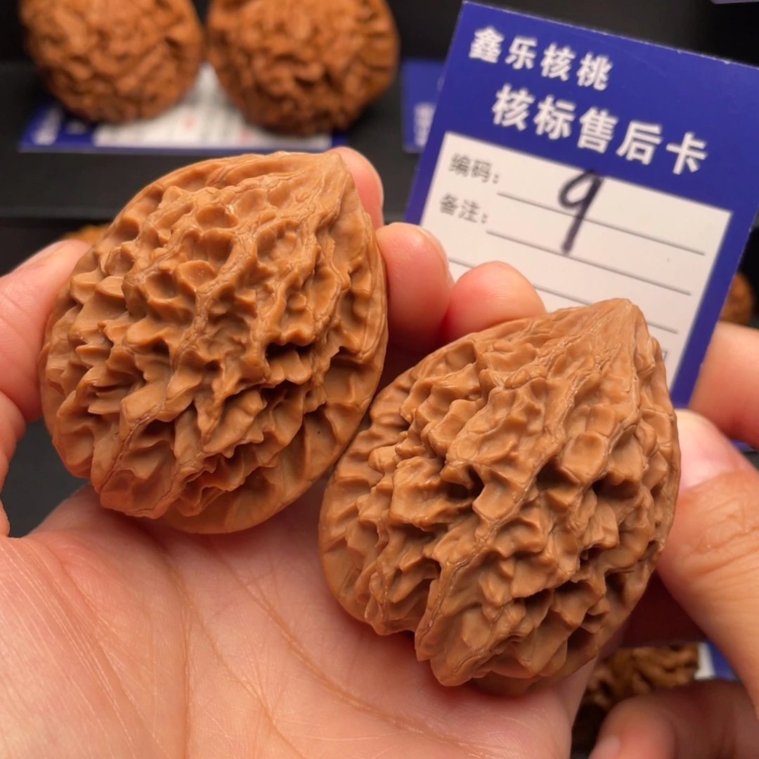 文玩核桃把件招财鼠43全品9号