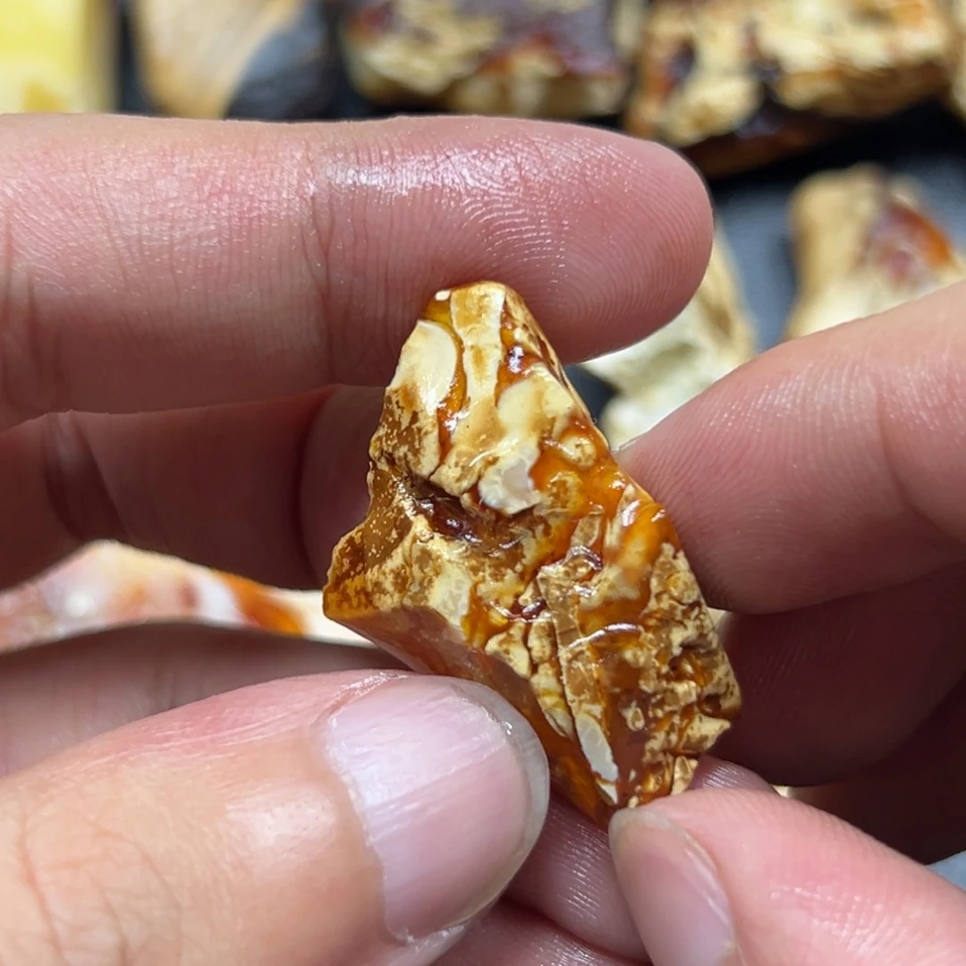 定制琥珀未镶嵌琥珀蜜蜡原石定制