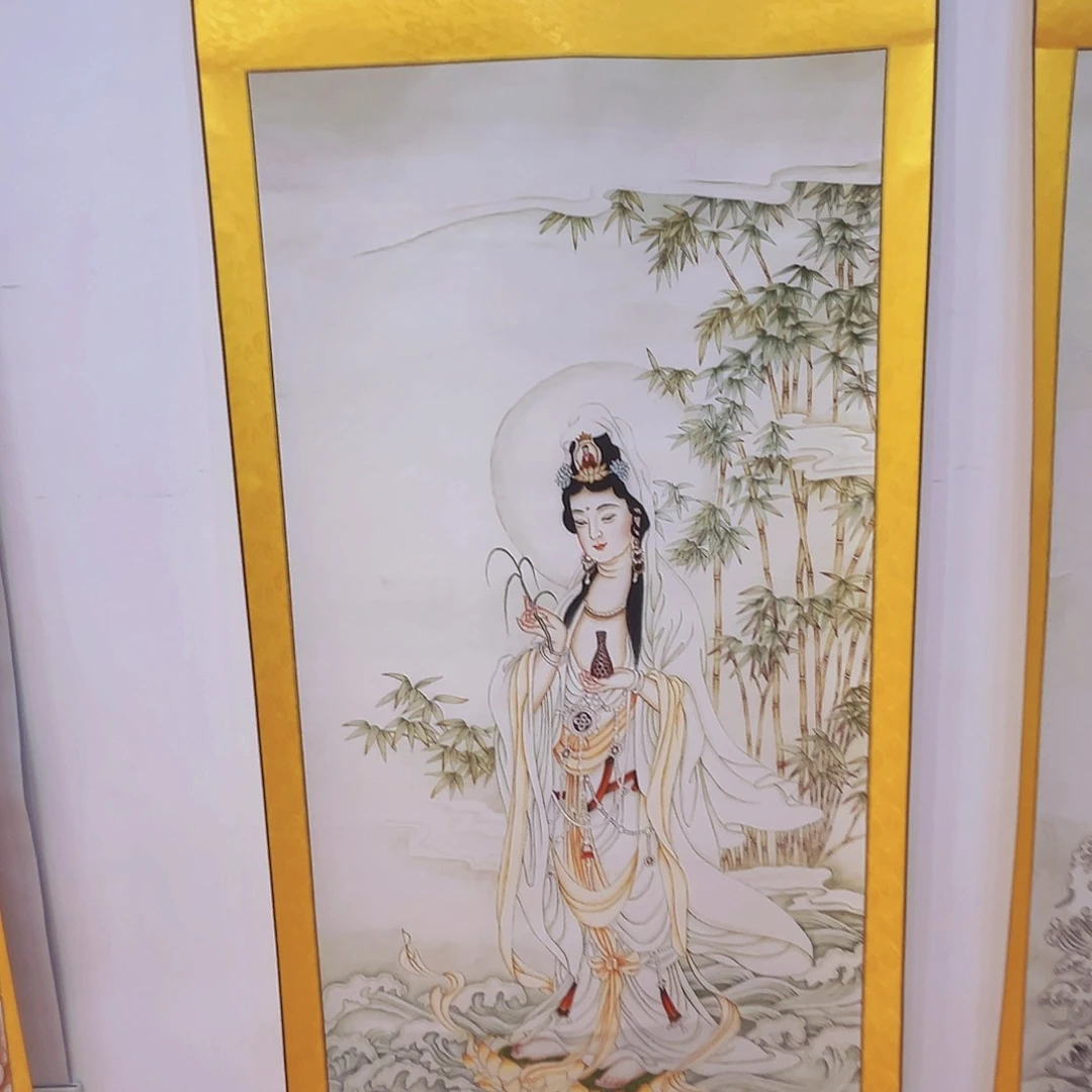 卷轴画观音尊者123