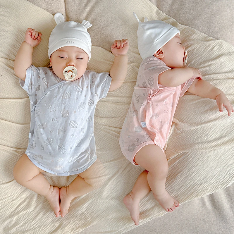 衣服夏款衣夏薄款婴儿连体女宝夏季公主潮牌新生儿婴幼儿夏天衣服