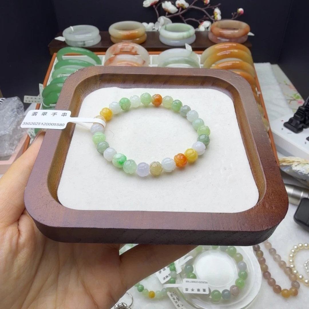 翡翠未镶嵌手串翡翠手串