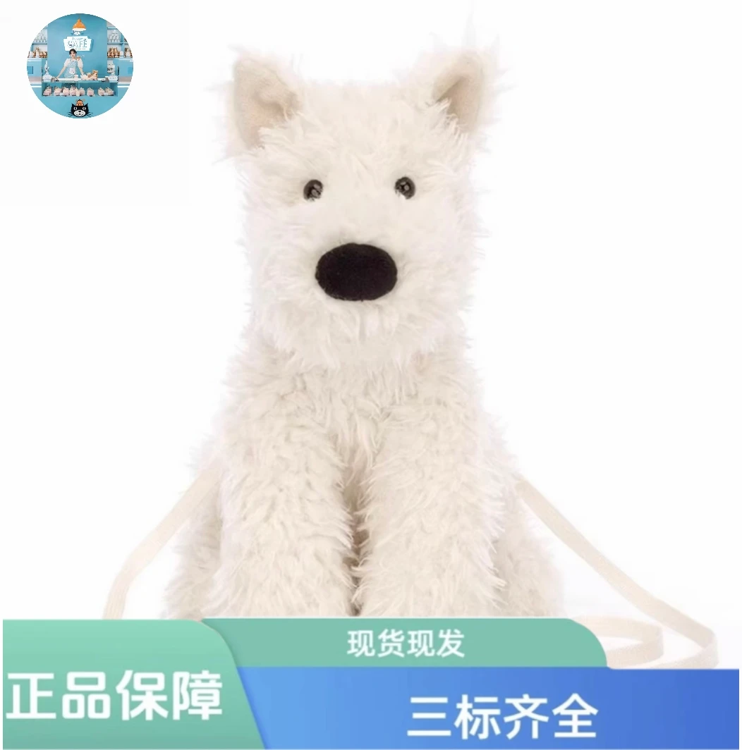 西高地玩偶斜挎包可爱玩具公仔送礼