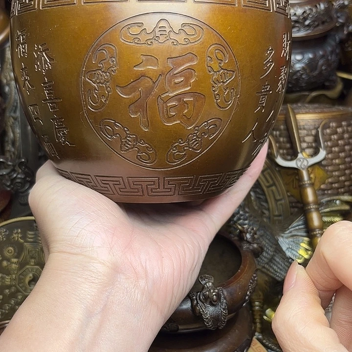 精美铜器，点击下单