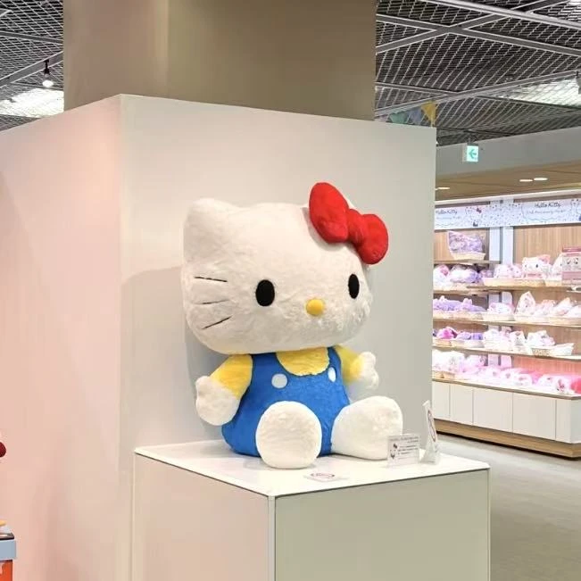 【日本限定】正版HELLOKITTY超大KT蓝黄kitty带编号