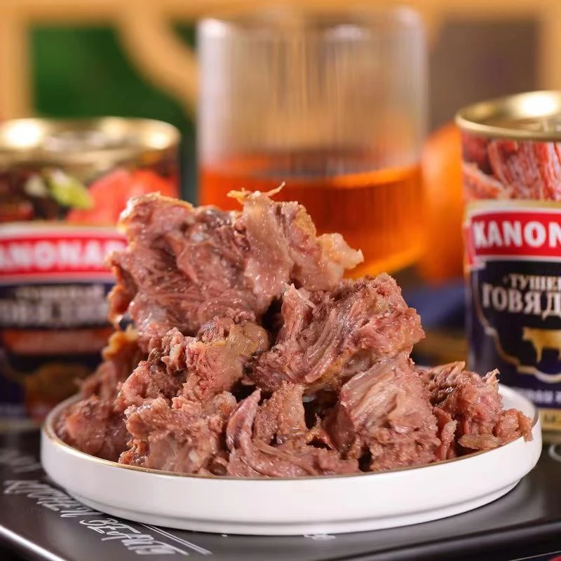 正宗原装牛肉罐头白俄罗斯原装进口食品即食零食速食下酒菜美食