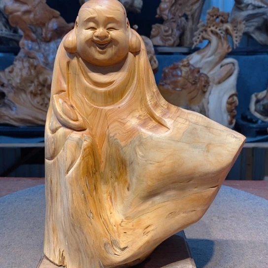 柏木（崖柏）根雕摆件