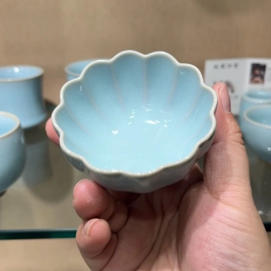 瓷片陶瓷茶具汝瓷茶具