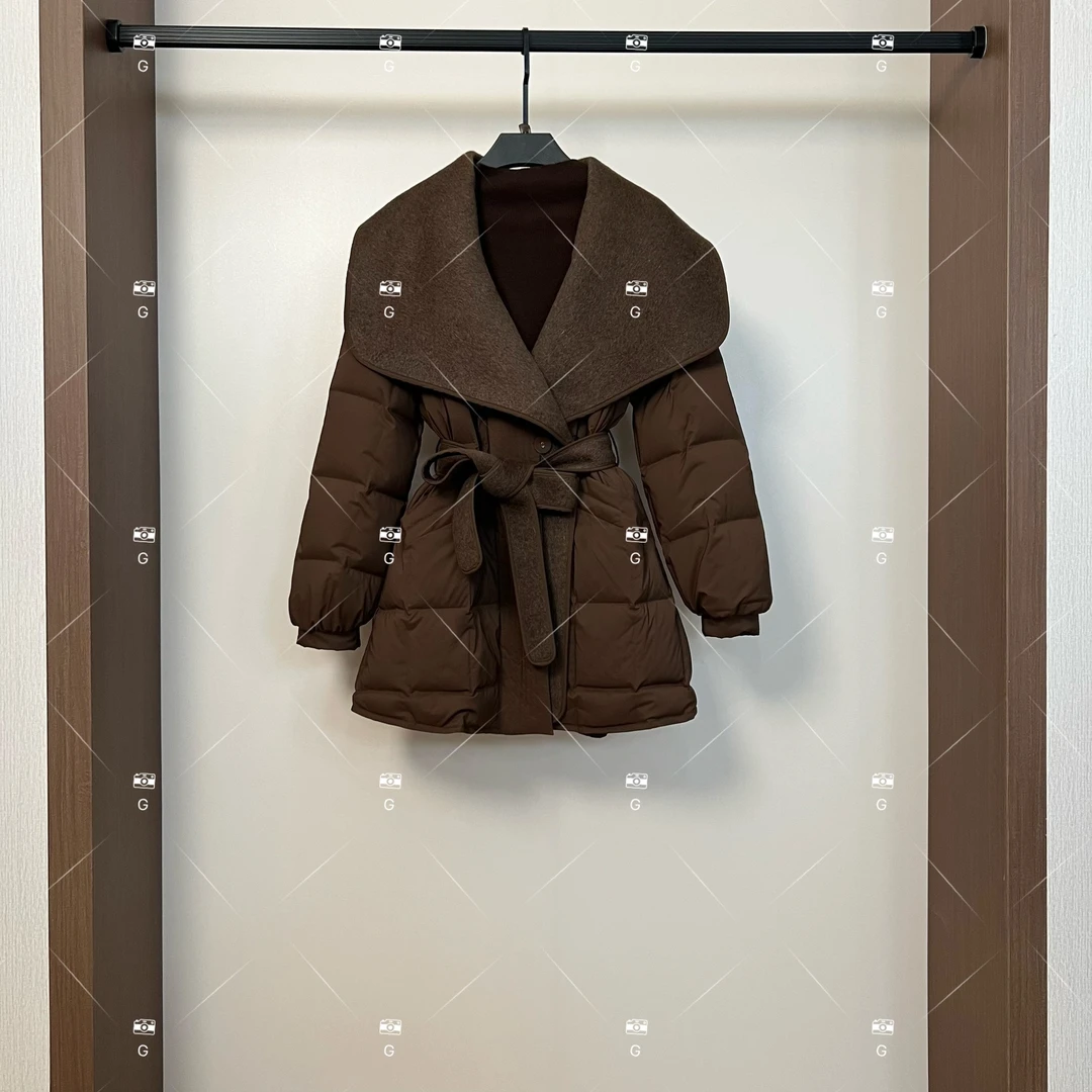 秋冬气质女士时尚休闲中长款羽绒服轻奢 GS-57783