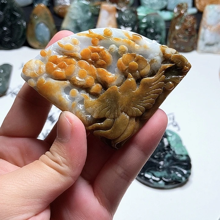 翡翠未镶嵌颈饰翡翠a货