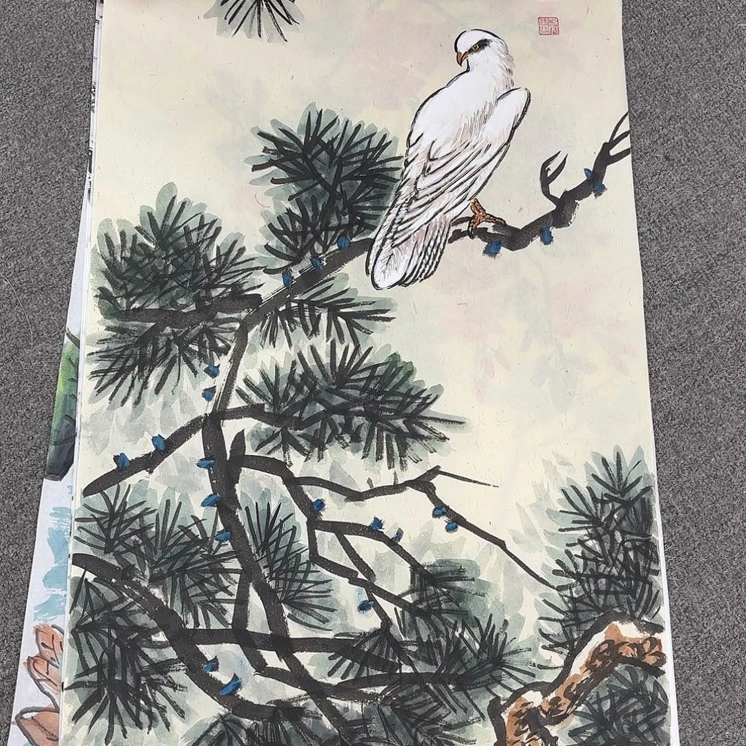 国画国画作品多次入选