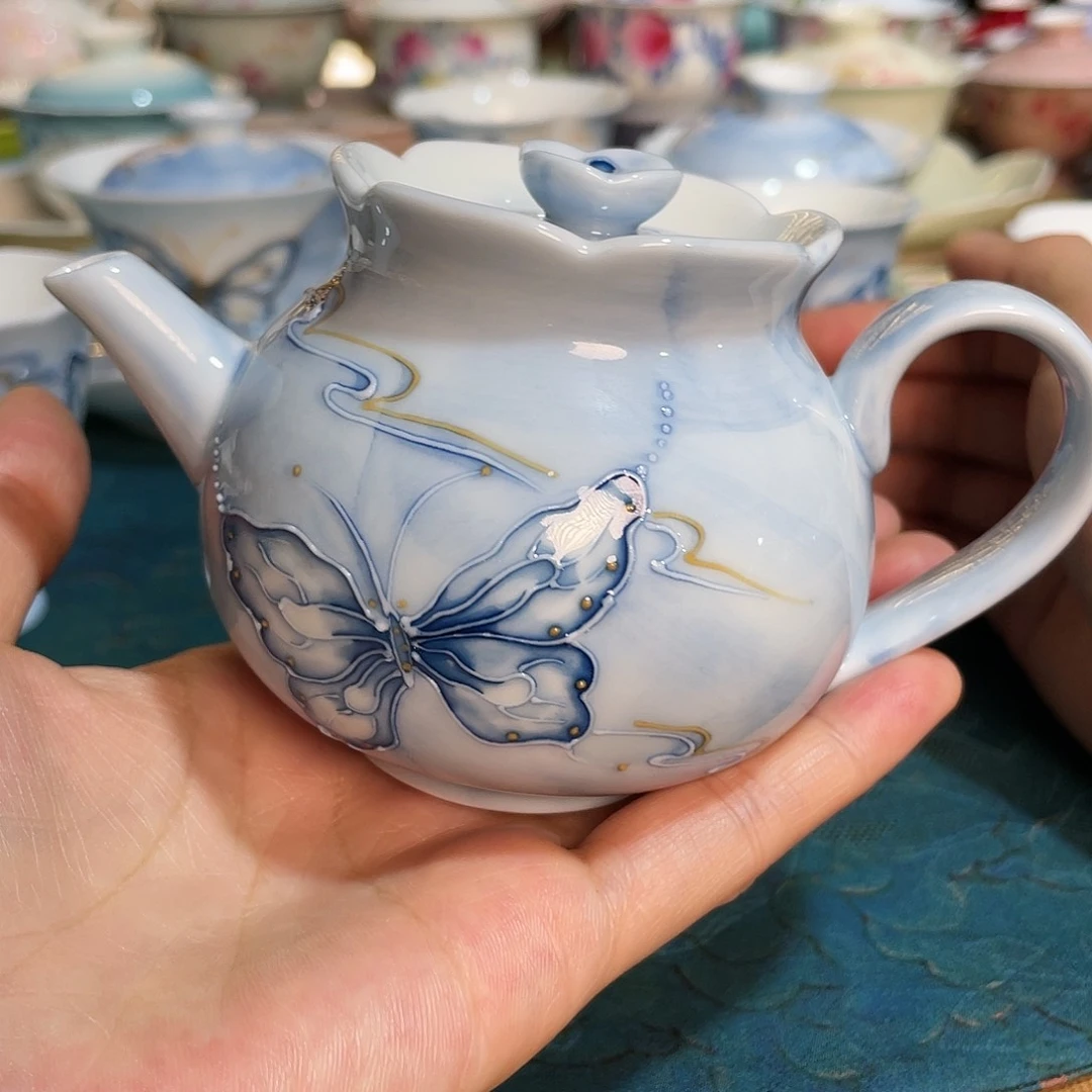 【闪购商品】云纱幻蝶念露壶