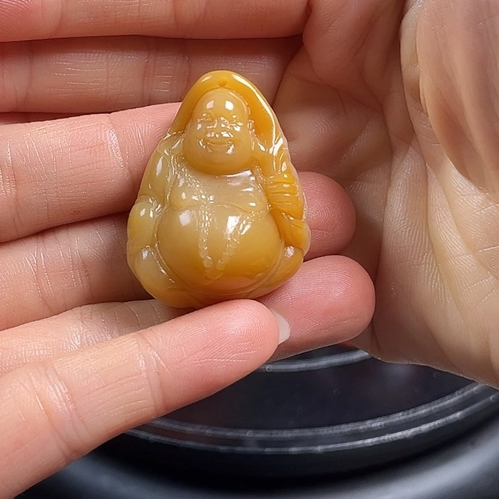 寿山石手把件把玩