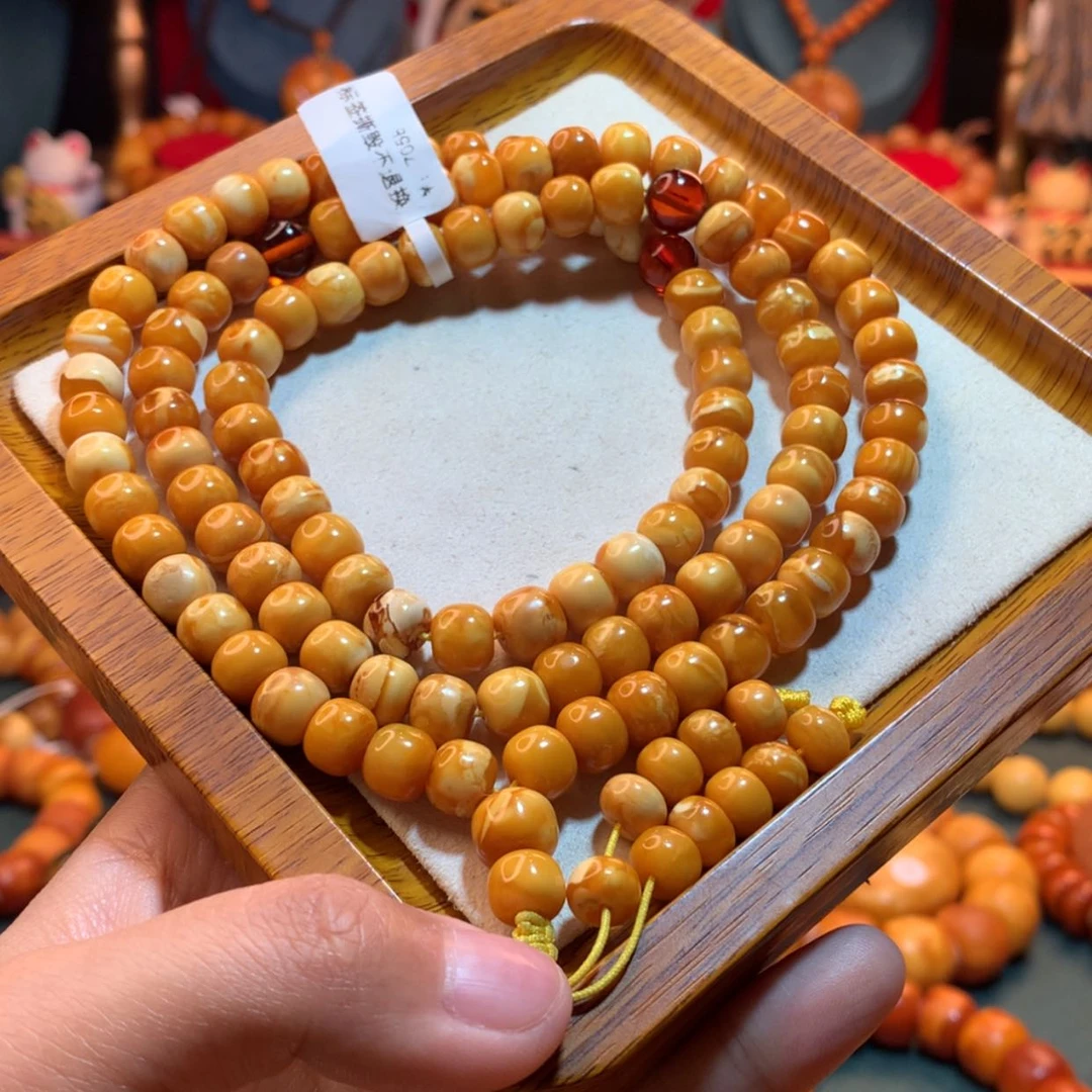 【闪购商品】蜜蜡手链未镶嵌蜜蜡手链