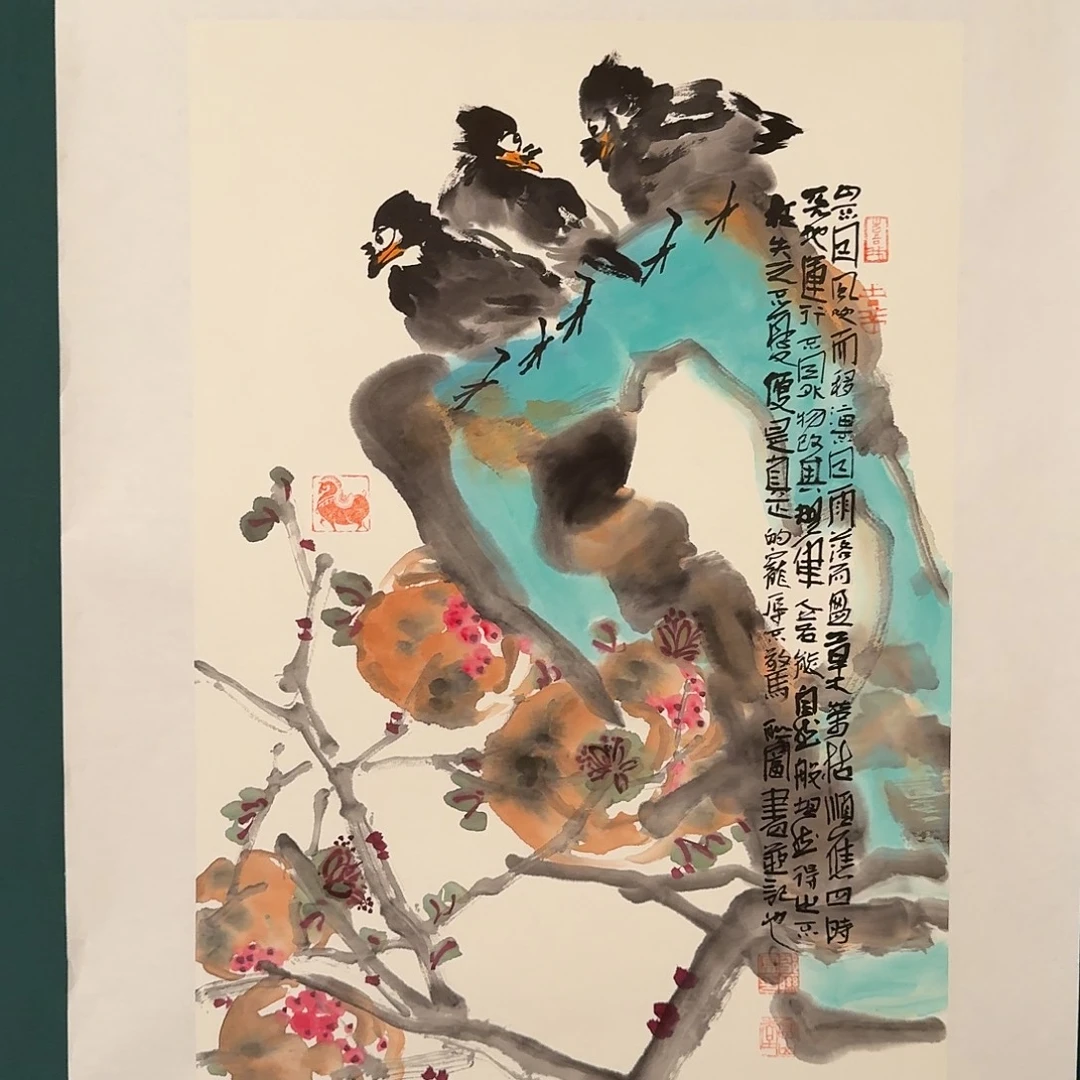 国画邹老师的作品