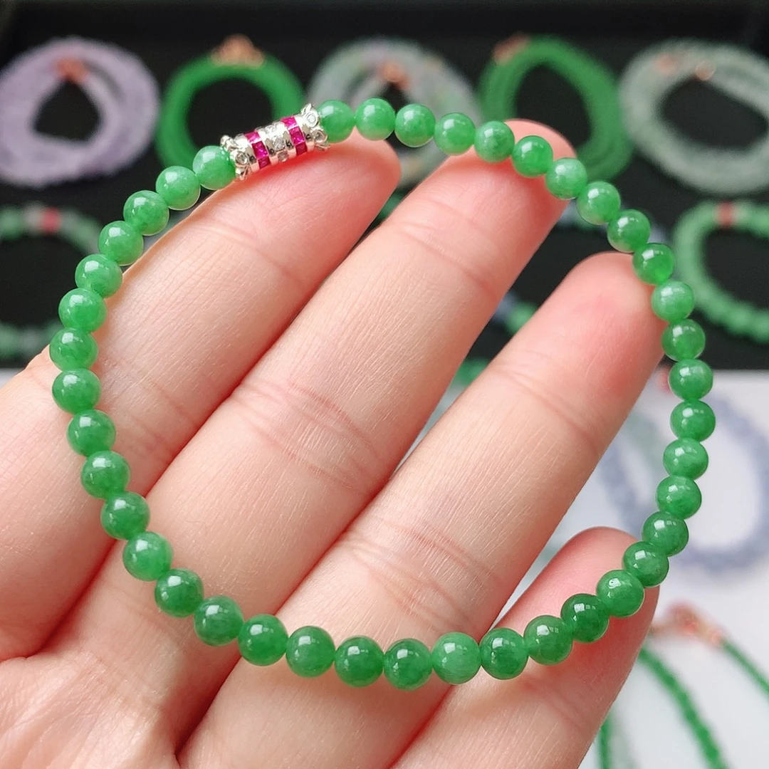 翡翠未镶嵌手链翡翠