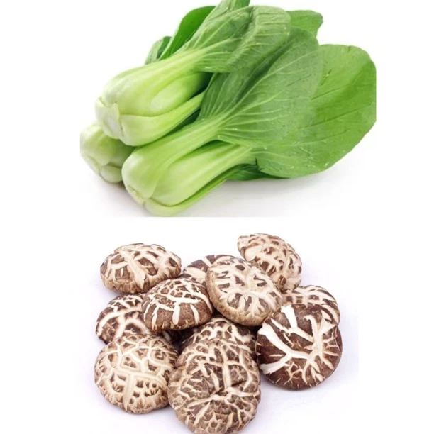 【众旺农场】油菜3斤➕送半斤花菇 新鲜现发 顺丰包邮