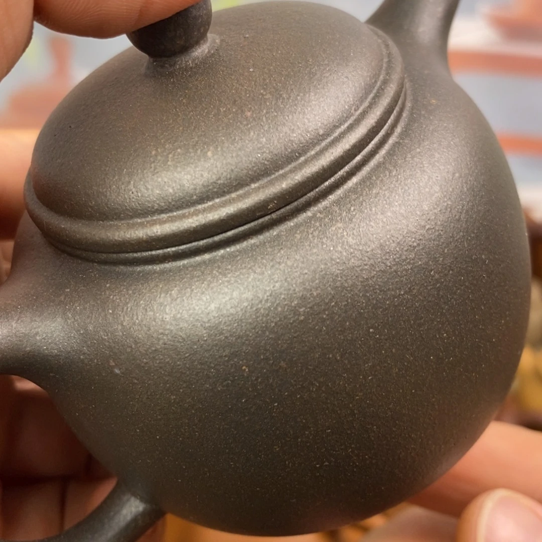 阿***布茶壶紫砂还原烧匏尊200毫升左右