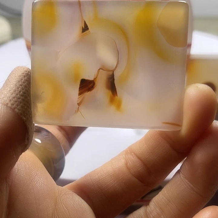 玛瑙/玉髓未镶嵌吊坠(不含链)