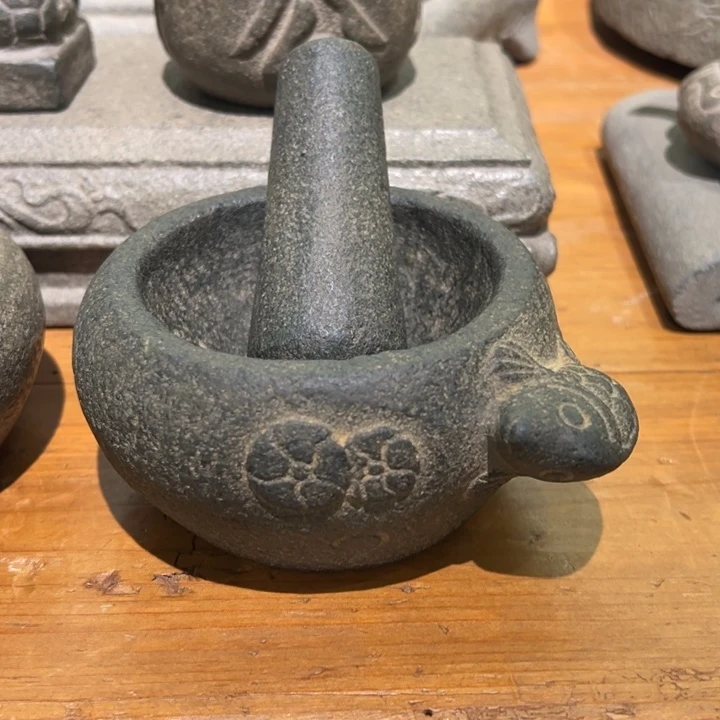 石材唐**山鲤鱼石臼福建青石