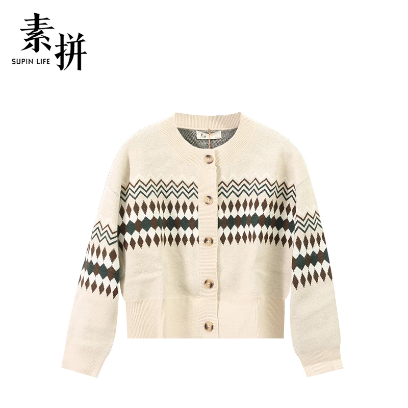 素拼女装针织衫SPAZZ358119AG