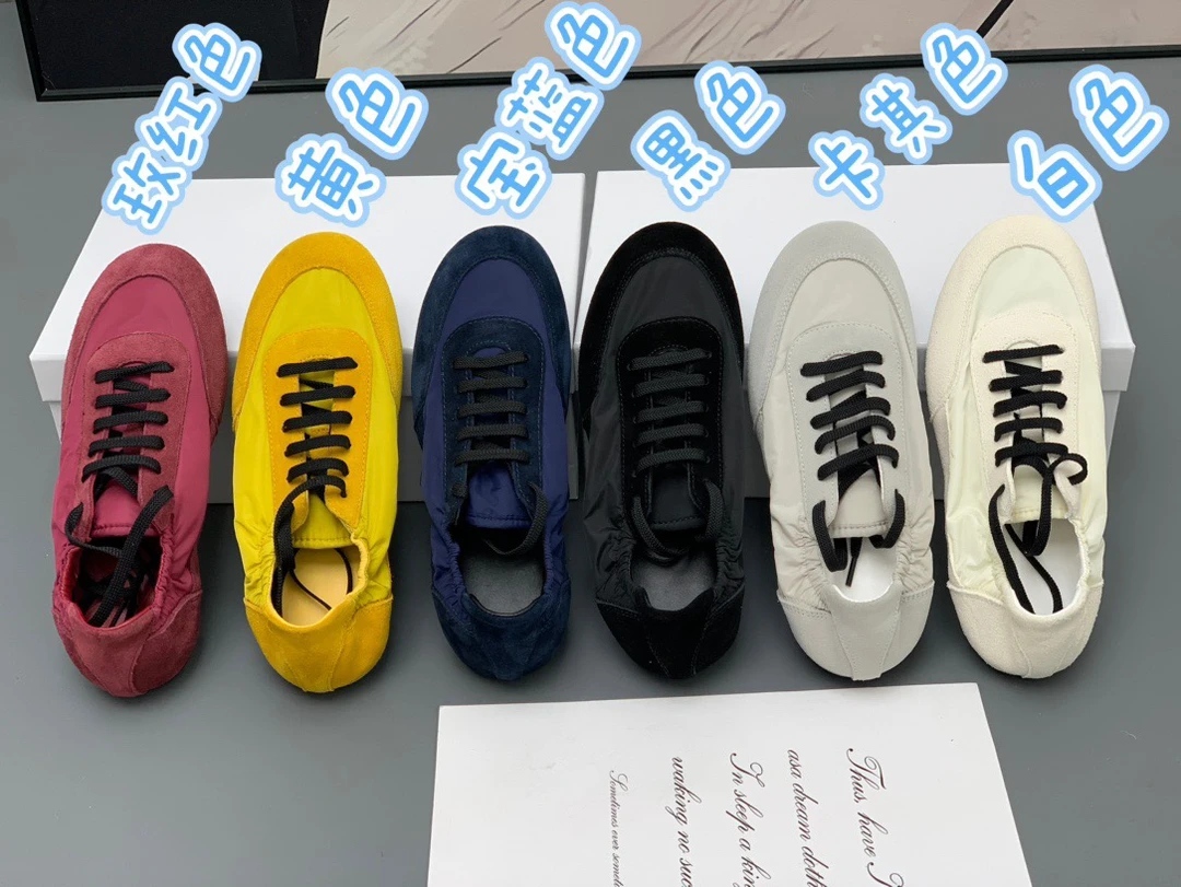 （东莞胖哥胖嫂）“普家”百搭休闲真皮透气平底时尚女鞋系带运动鞋