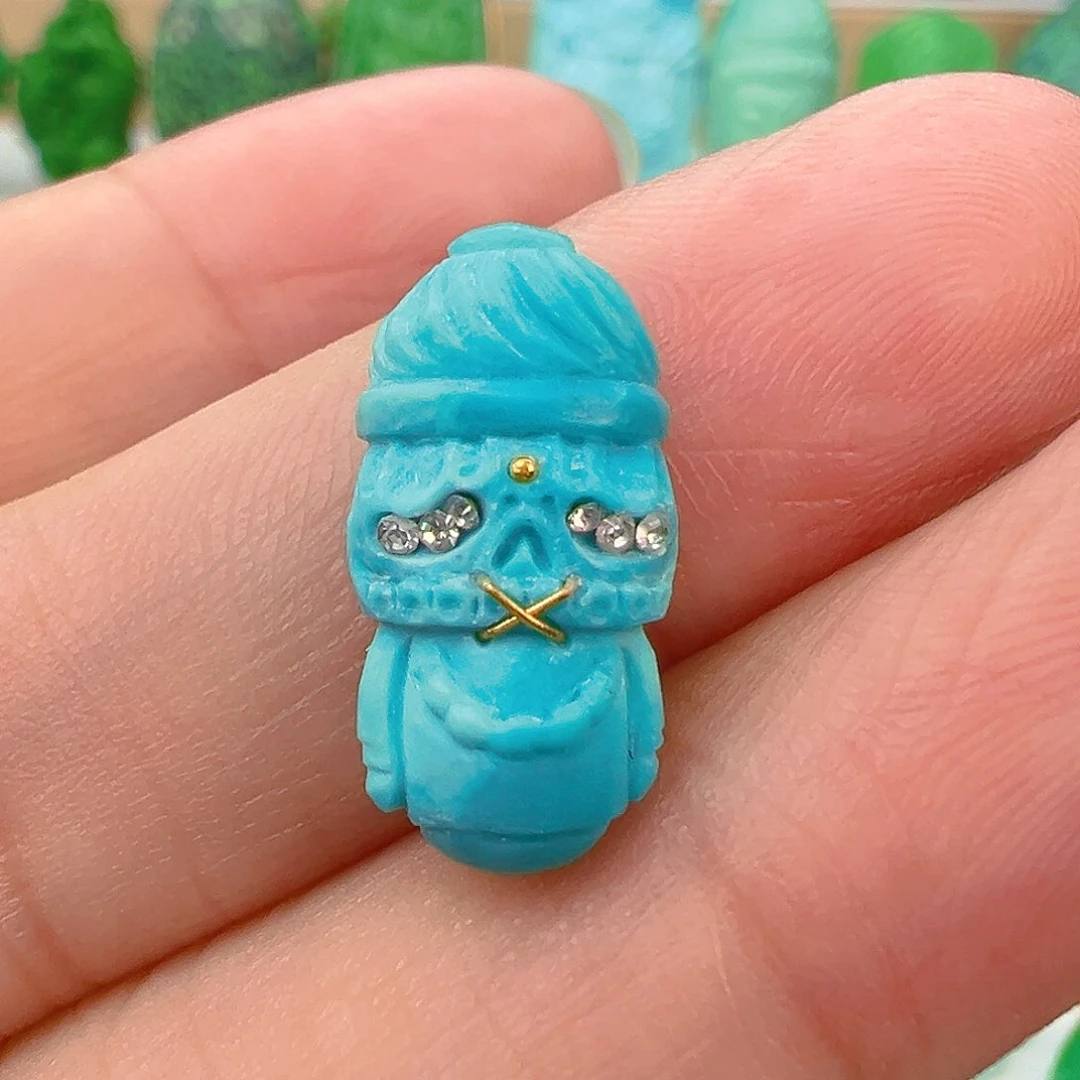未镶嵌绿松石项链