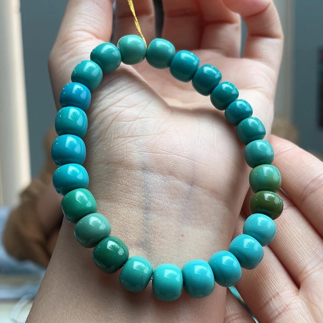 绿松石未镶嵌颈饰