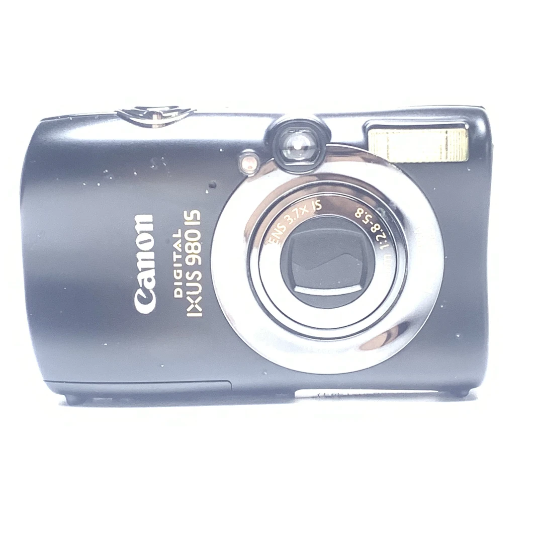 95新 Canon/佳能 ixus980黑色1470万像素清透冷白滤镜多
