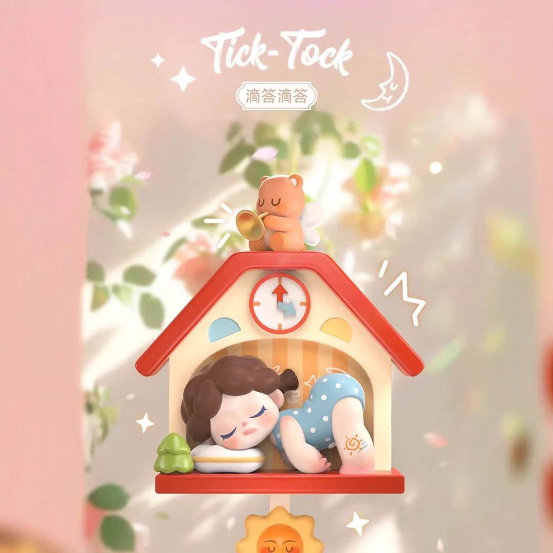 【拆盒】正版Wendy四代跟着月亮走系列盲盒手办潮玩女孩礼物摆件