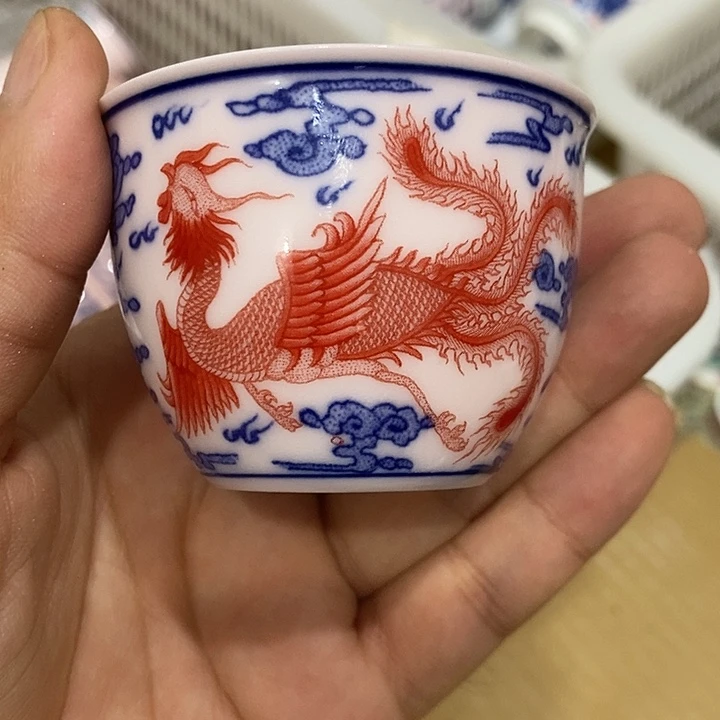 摆件景德镇陶瓷主人杯24667