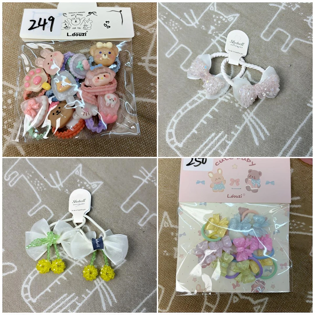 发绳发圈集合（全店非偏远2卡飞，偏远3卡飞）可爱发圈少女宝宝发绳