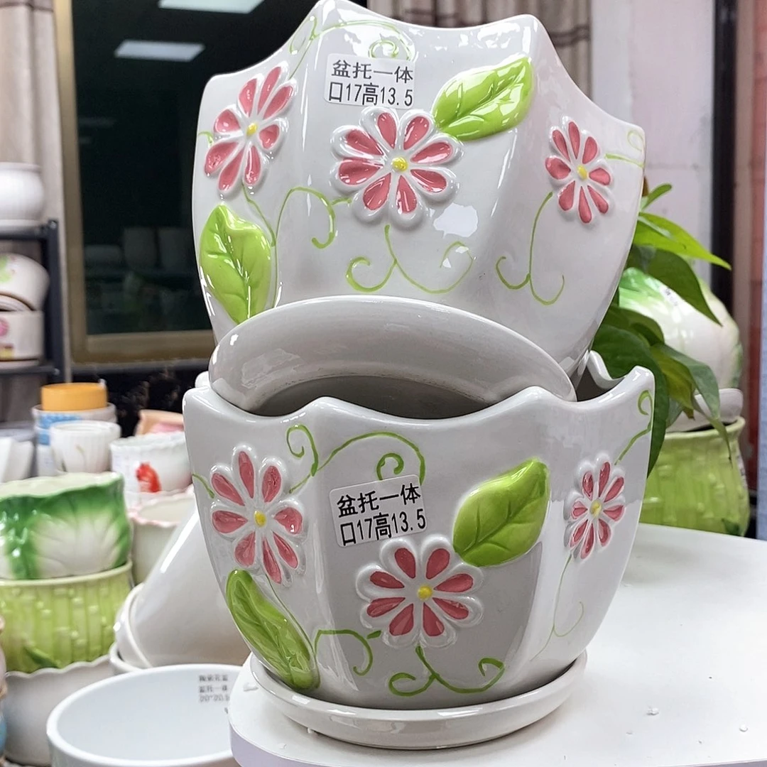 陶瓷@陶瓷花盆@@58686818609