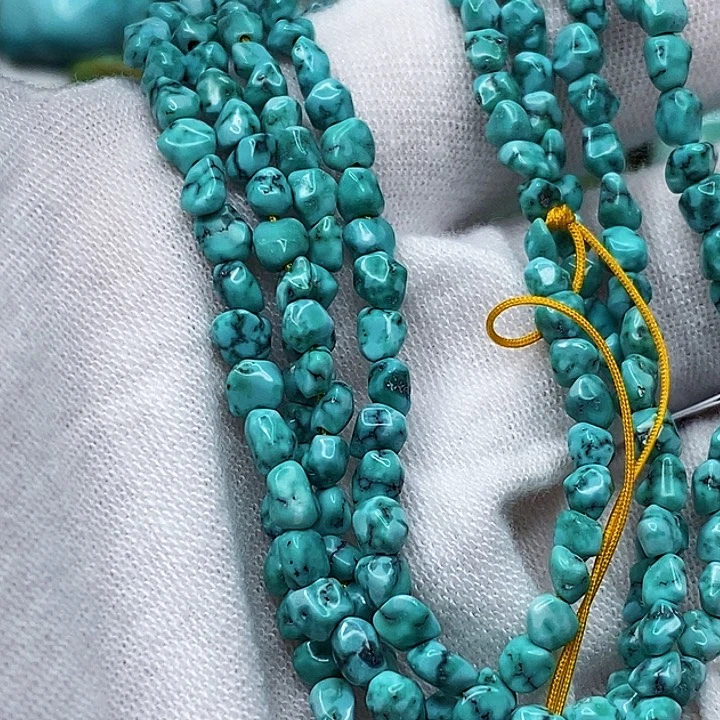 绿松石未镶嵌天然原矿 地大质检